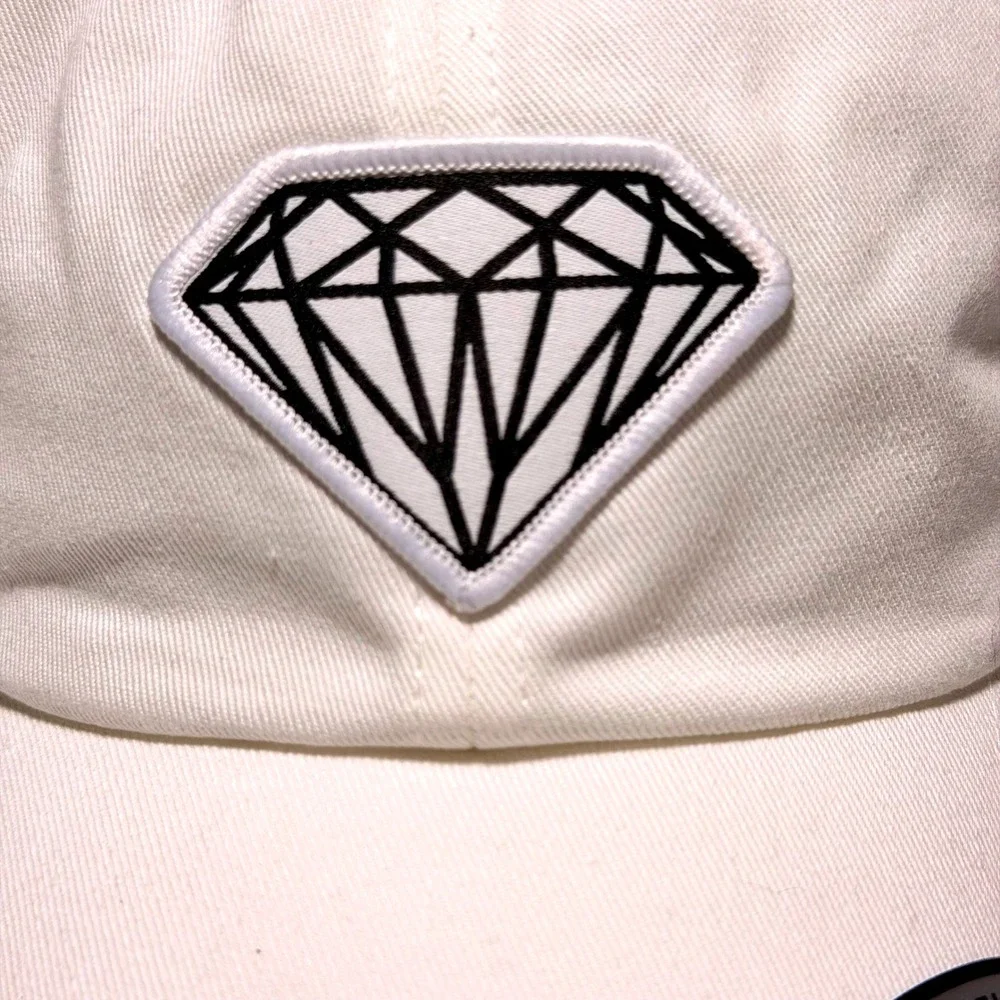 Yupoong The Classics Chalmers Jewelers Diamond White Adjustable‎ Dad Hat Cap